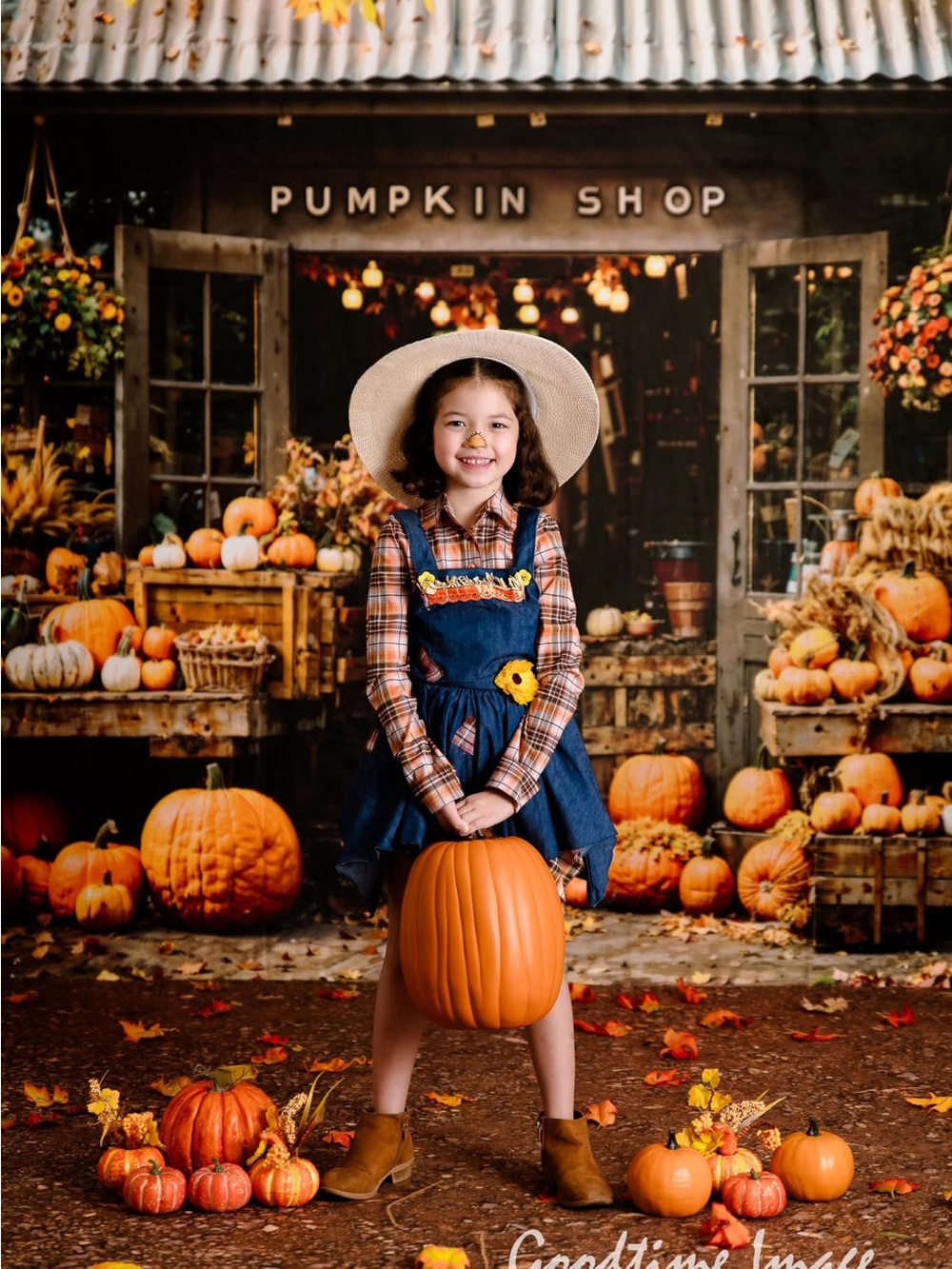 Kids Scarecrow Costume size 4-6t